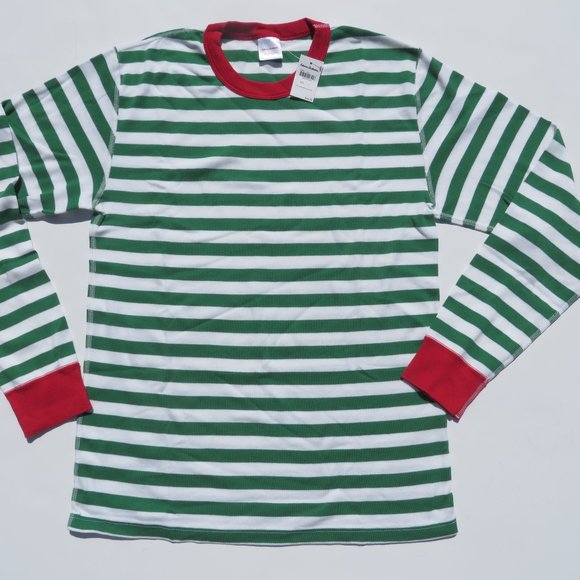 Hanna Andersson Pajama Top NEW Long Sleeve Large Organic Cotton Unisex Adult - Picture 2 of 6